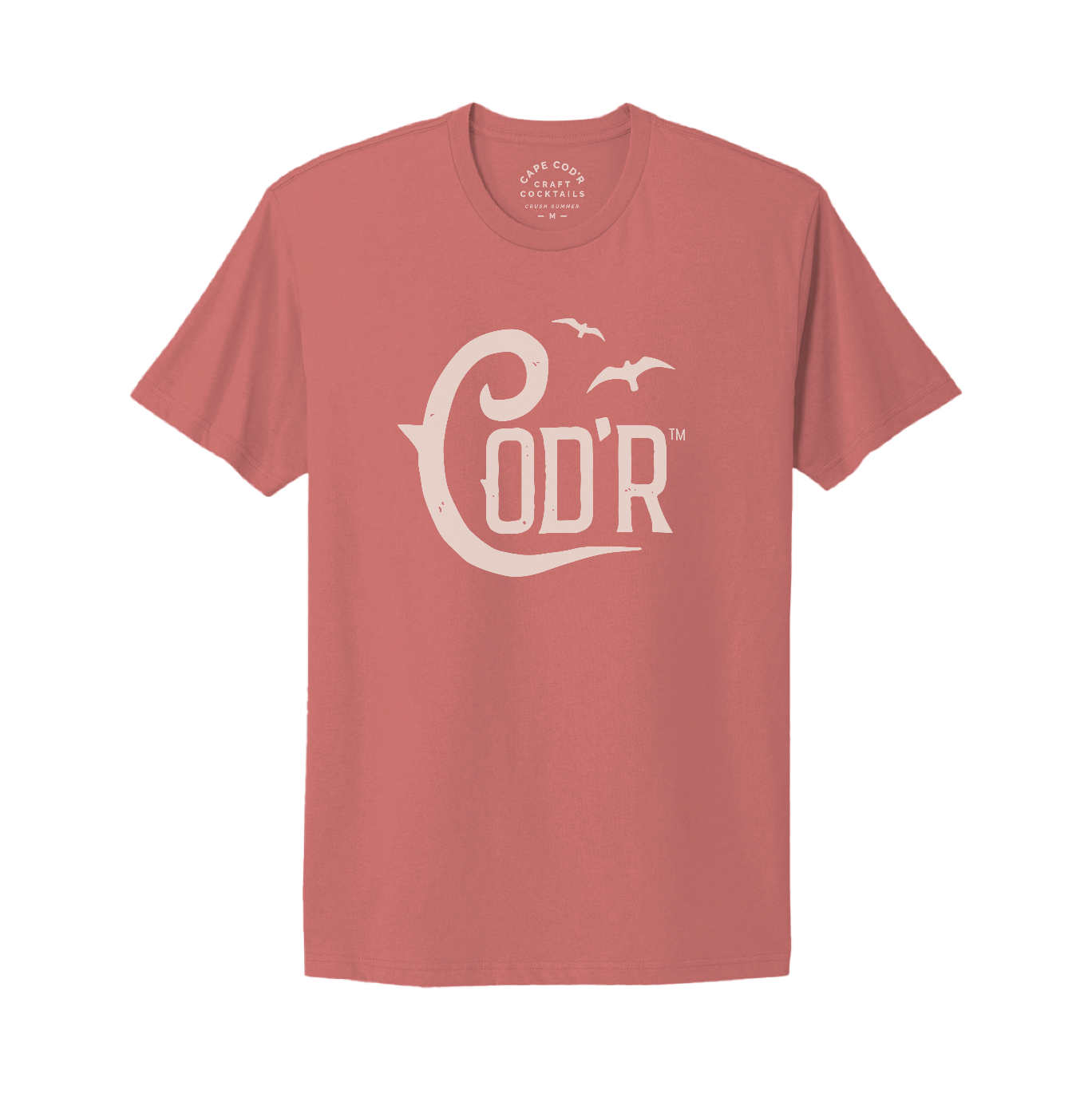 Cape Cod'r Logo Tee - Red